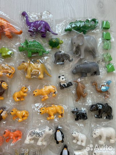 Животные для Lego Duplo новые