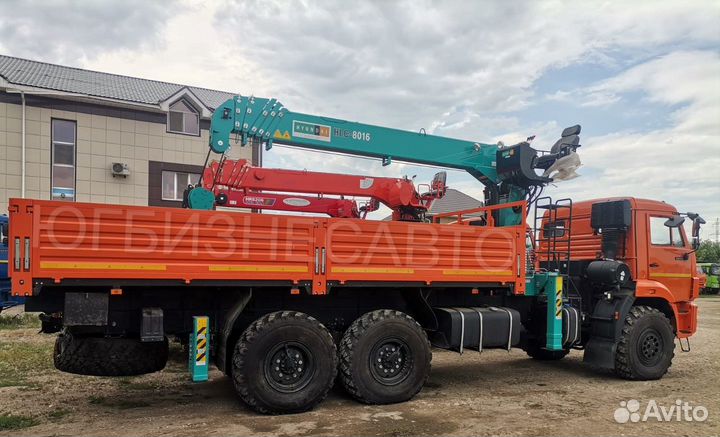 КамАЗ 43118 с КМУ, 2023