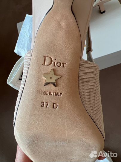 Туфли christian dior