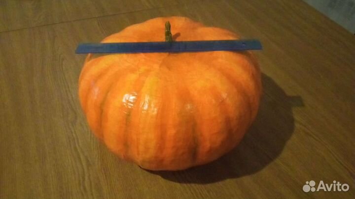 Тыква интерьерная папье-маше, ручная работа