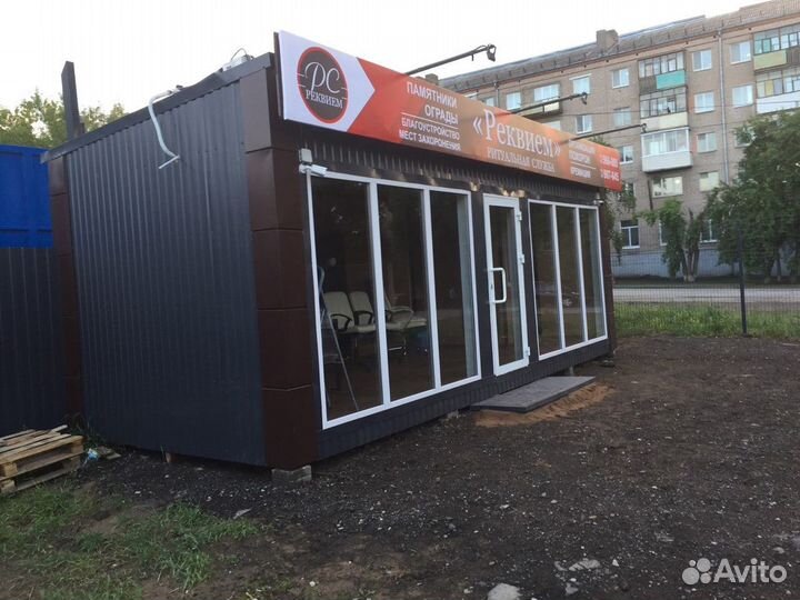 Торговый павильон 7х3 в Сарапуле