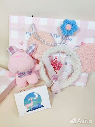 Подарочный набор детский + мыльные пузыри + термос