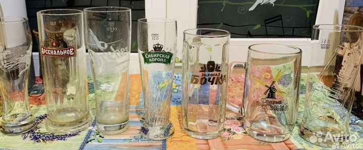 Кружки и бокалы из разных стран