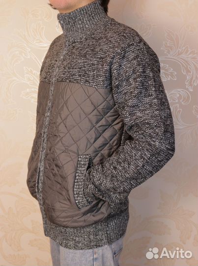 Мужской вязаный кардиган