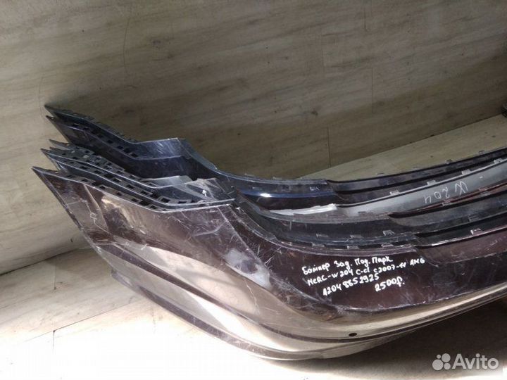 Бампер задний Mercedes Benz W204