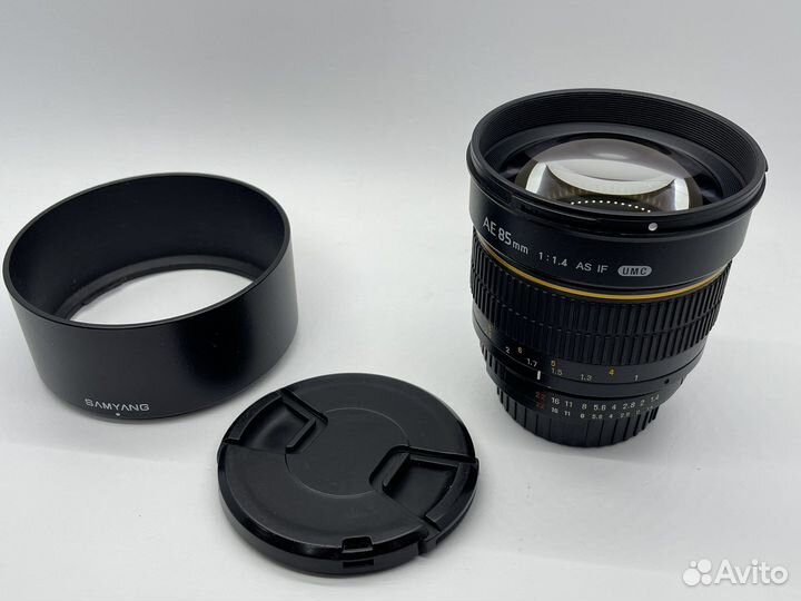 Samyang 85mm f/1.4 AS IF UMC AE Nikon F