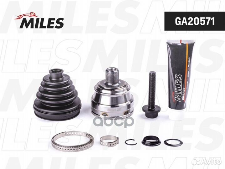 Шрус audi 80 1.6-2.0 86-96 (GKN 301951) GA20571