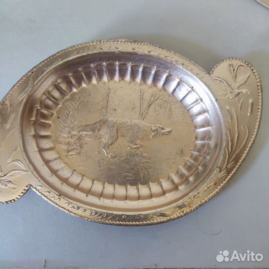 Пепельница 1960-70 гг, клеймо мзн, СССР