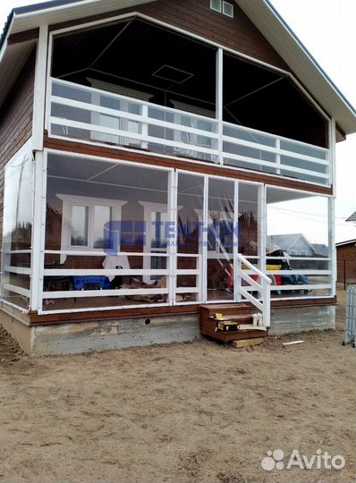 Мягкие окна для террас