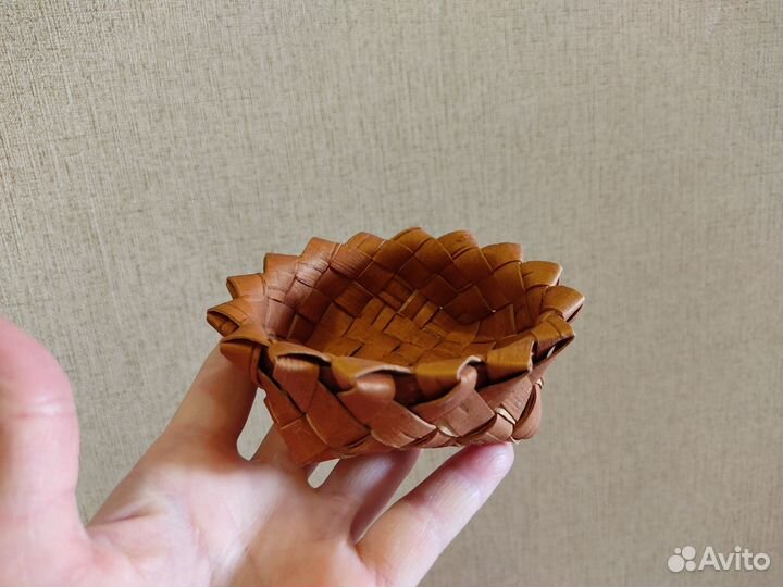 Солонка плетеная