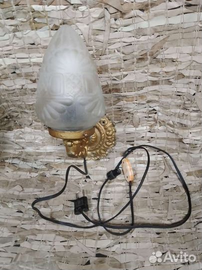 Светильник Бра настенный ссср. Сталинский ампир