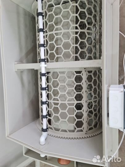 Барабанный фильтр для узв и пруда 100куб