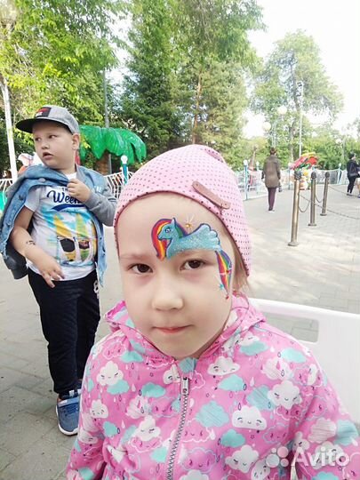 Аквагрим/Мехенди/Блеск-тату услуги и обучение