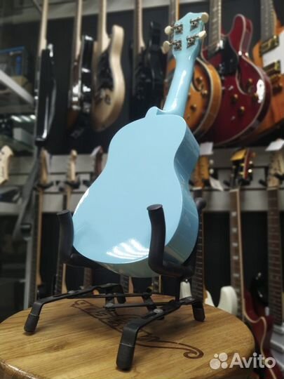 Укулеле Голубое Сопрано Новое