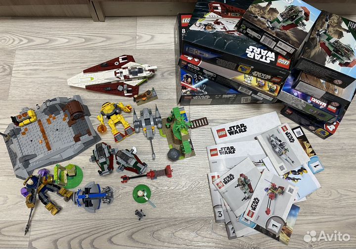 Наборы Lego из разных серий