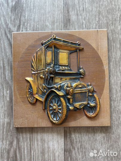 Настенное панно ретро автомобиль СССР