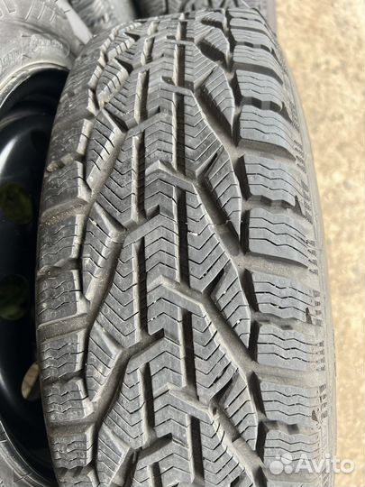 Зимние шины на дисках r15 4x100 Kia Rio, Solaris