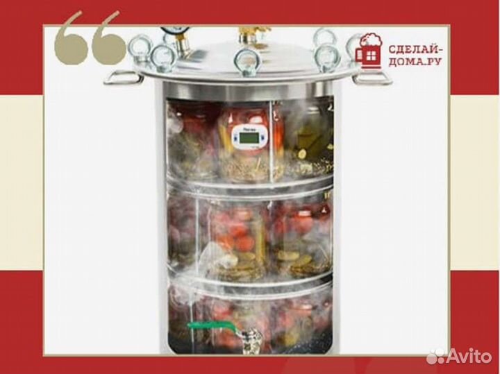 Автоклав Вятка 23 литра