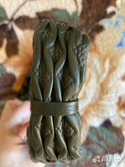 Ободок обруч Mango натуральная кожа