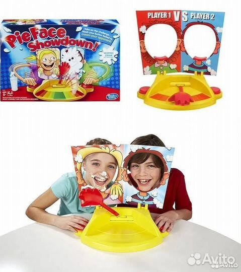 Настольная игра Пирог в лицо новая