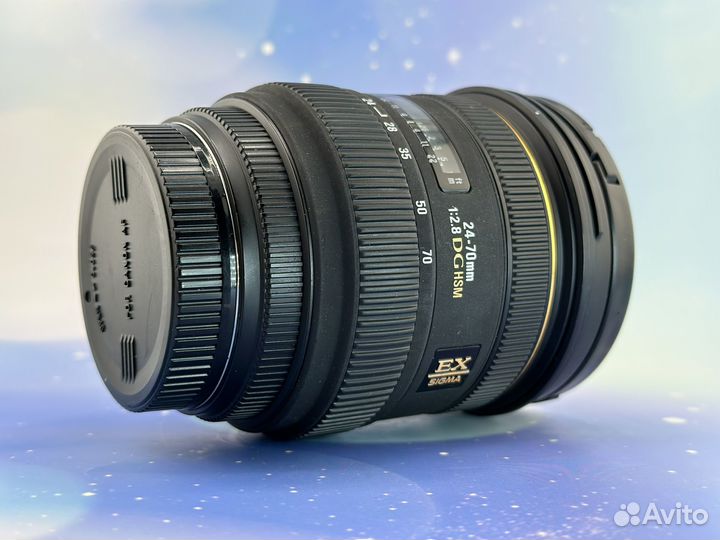 Sigma 24-70mm f/2.8 EX DG HSM Canon (sn 91342)
