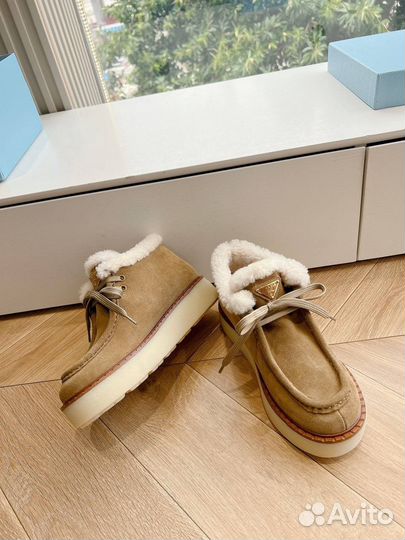 Ботинки prada