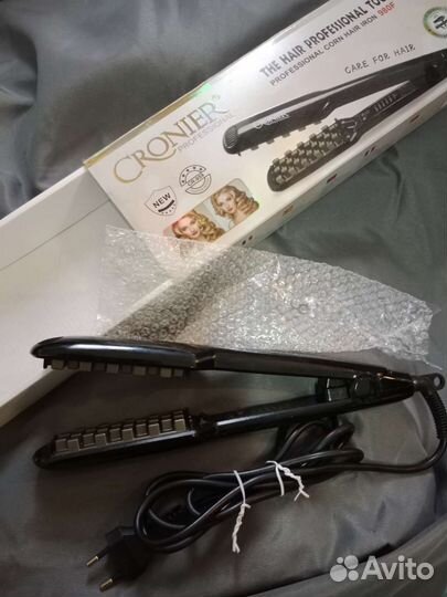 Стайлер / щипцы для объема / утюжок вафля