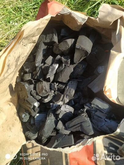 Уголь древесный в мешках