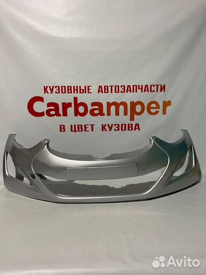 Бампер передний hyundai elantra 5 N3S sleek silver