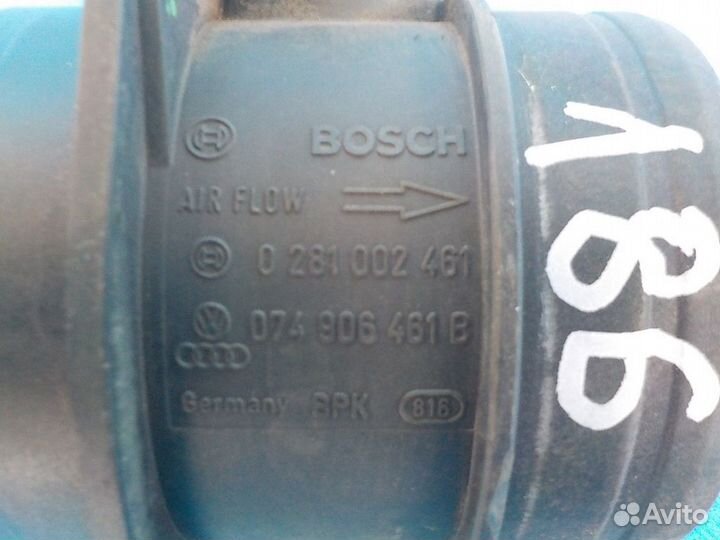 Датчик массового расхода воздуха volkswagen Passat