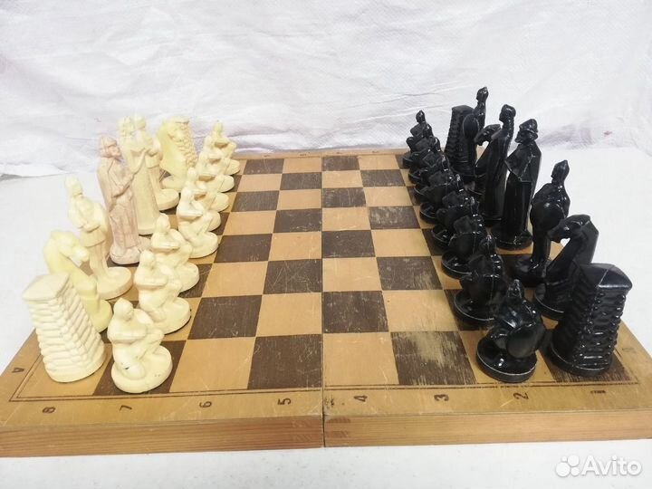 Шахматы СССР сюжетные редкие