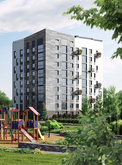 1-к. квартира, 48,4 м², 5/9 эт.