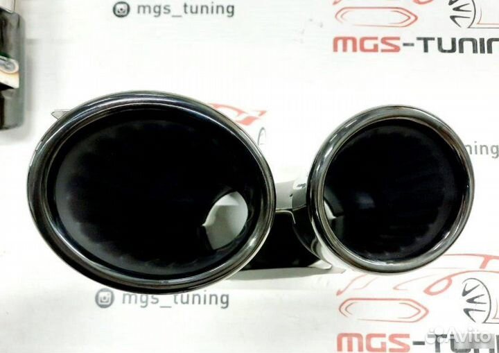 Насадки 53 AMG Black на Mercedes GLE-Class V167