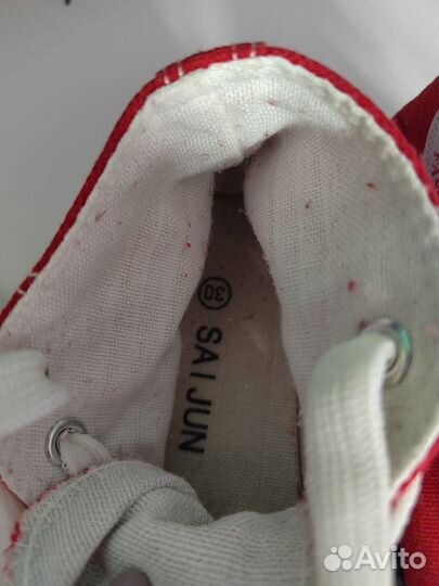 Кеды для девочки