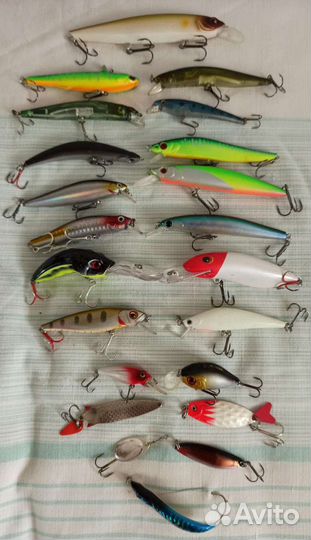 Воблера и блесны