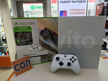 Игровая приставка Xbox One S (Солнечный)