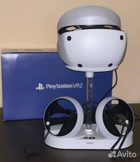 PS VR 2 + Подставка с зарядкой для контроллеров
