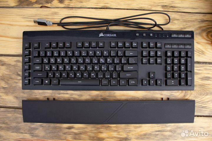 Клавиатура проводная Corsair K55 RGB