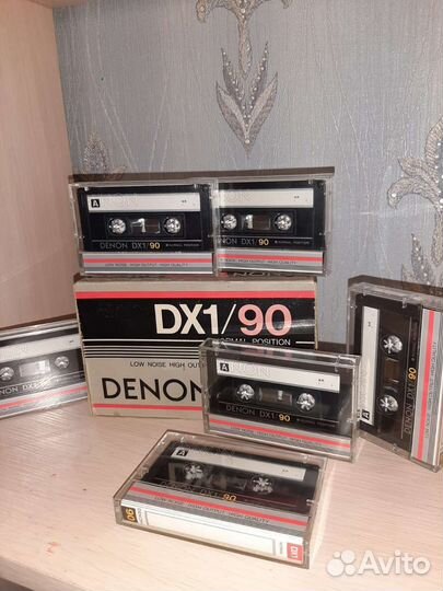 Аудиокассеты. denon DX1/90