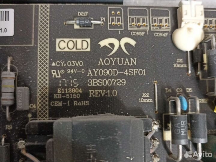 Материнская плата T. MS6488E. U731 haier LE43F1000