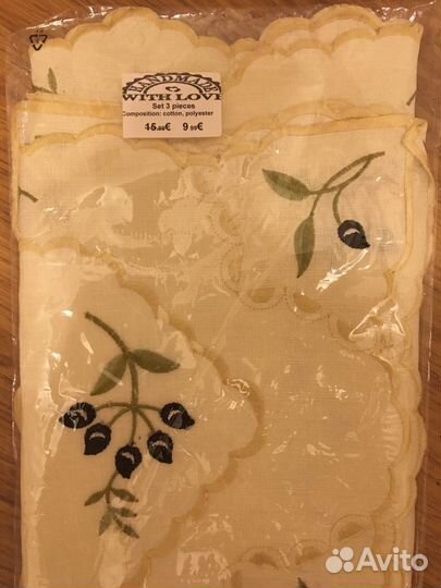 Новый набор накладок на стол (ручная работа)