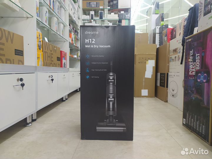 Вертикальный пылесос Dreame H12 Новый, Гарантия