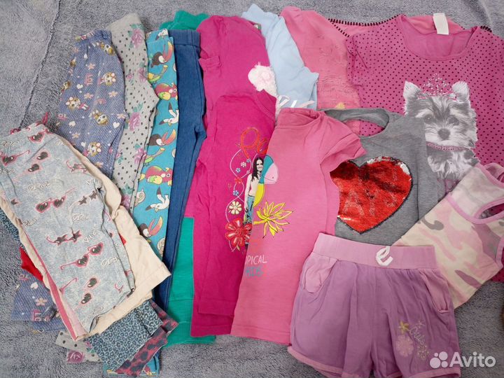 Одежда пакетом для девочки 116-122