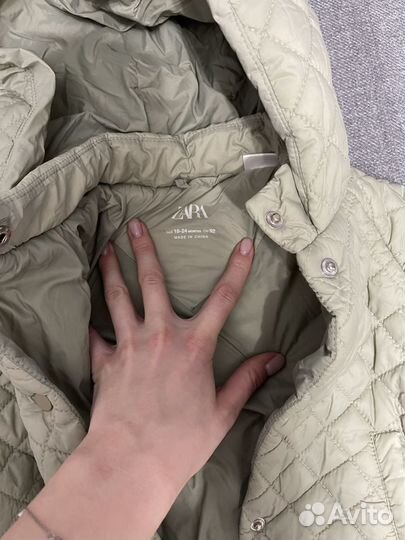 Куртка для девочки zara 92