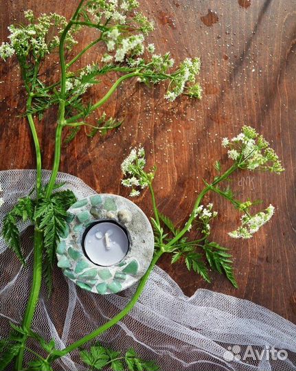 Подсвечники ваби-саби лофт мидсенчури