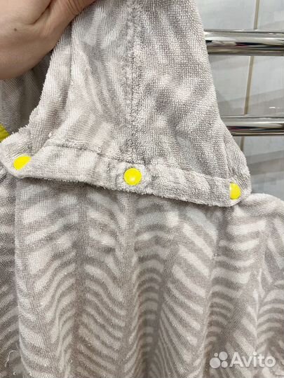 Полотенце уголок детское на кнопках для малыша