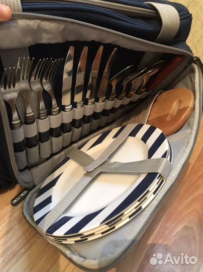 Сумка для пикника с посудой