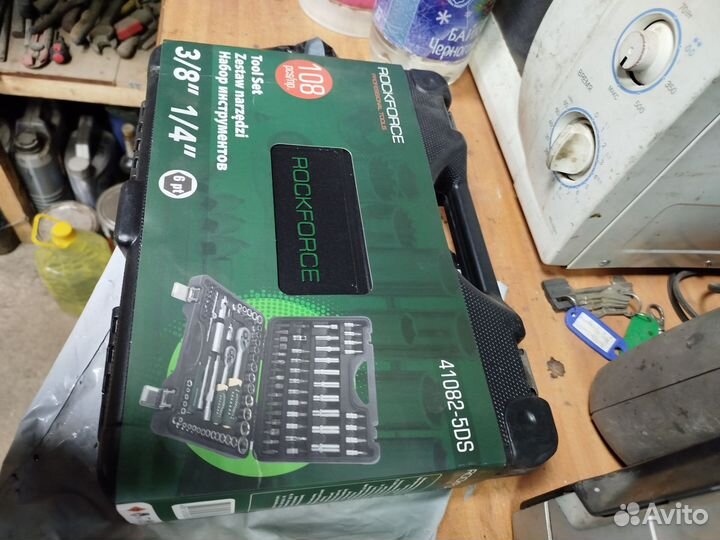 Набор инструментов rock force 108 предметов