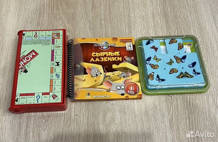 Магнитный конструктор и настольные игры