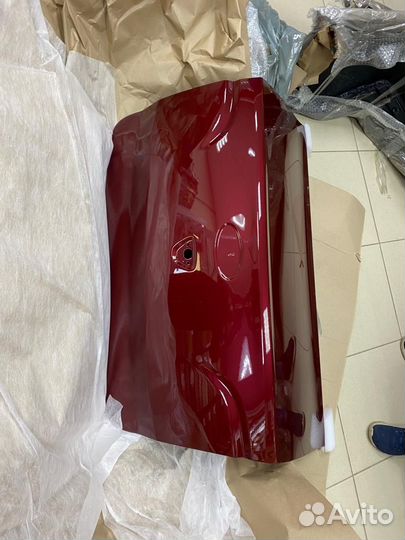 Крышка багажника Гранта цвет 117 Бургундия